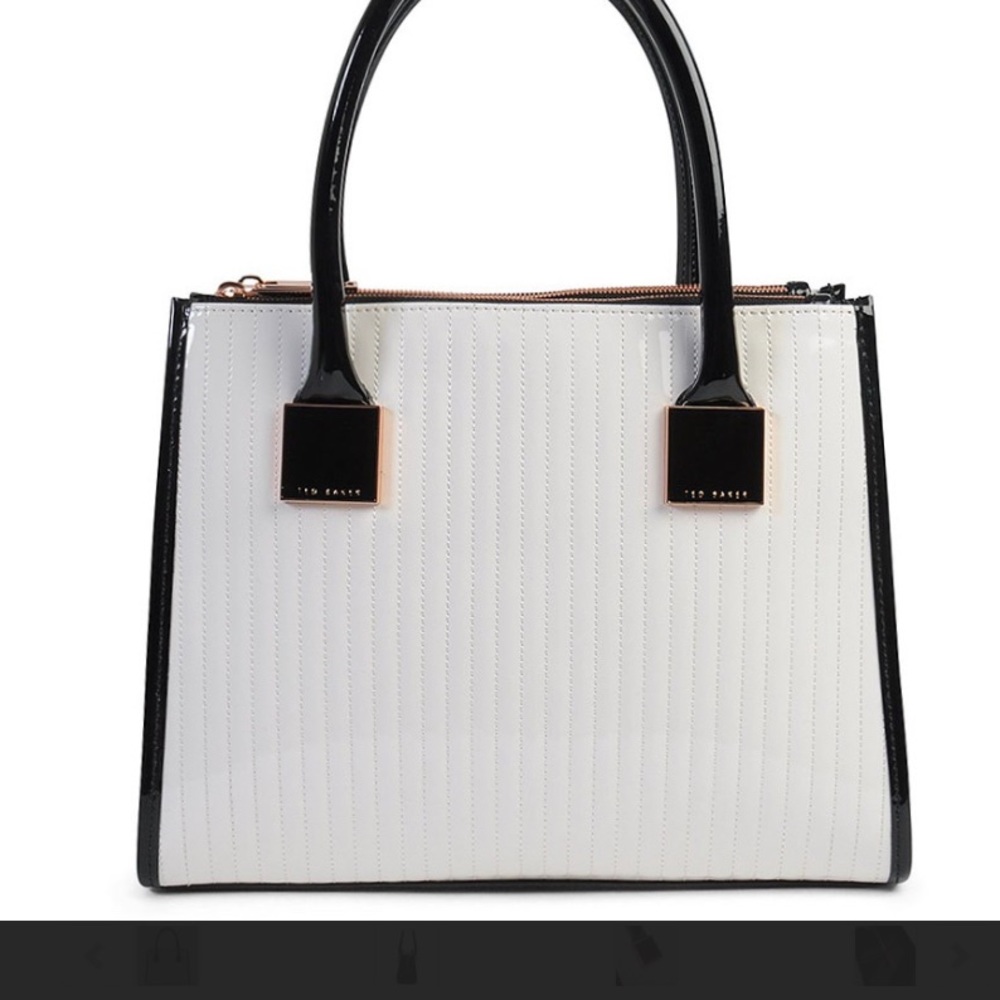 Ted Baker Cream and Black handbag